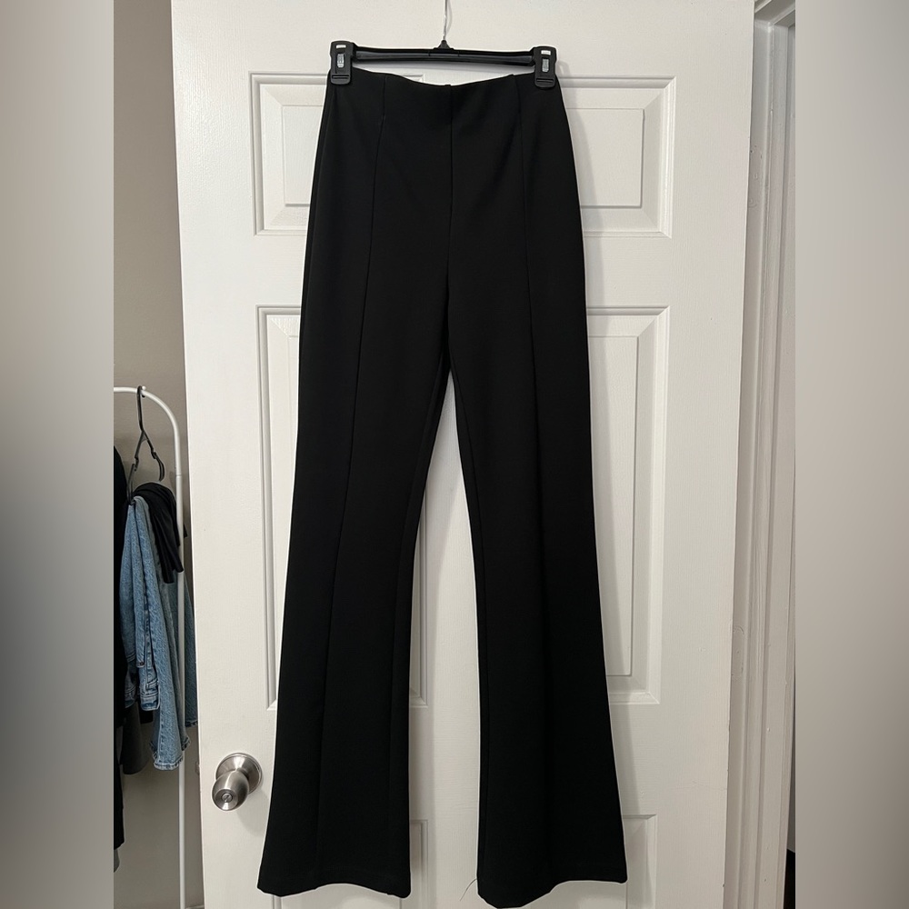 High-Rise Pull On Pants
